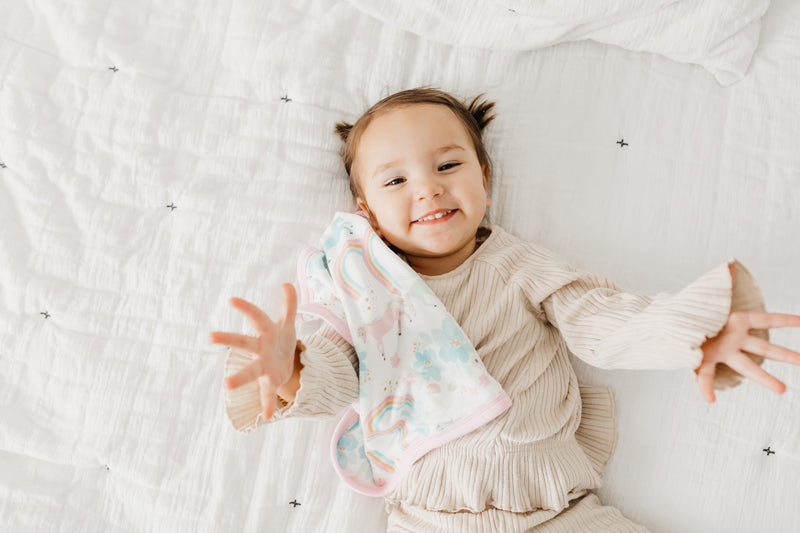 Copper Pearl Lovey 3 Layer Comfort Blanket Whimsy 2Pk Baby Products Wholesaler