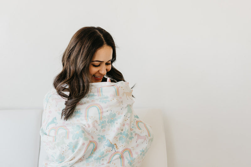 Copper Pearl Nursing & Car Seat Cover Whimsy Baby Products Wholesaler