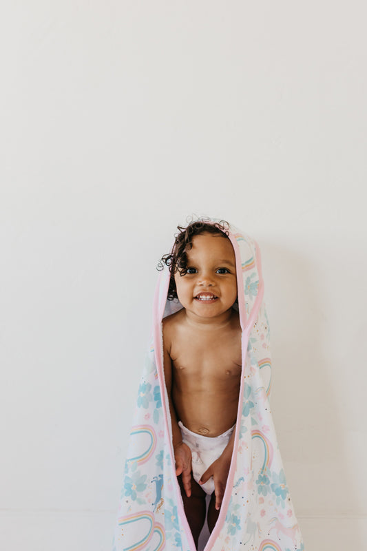 Copper Pearl Premium Knit Hooded Towel Whimsy Baby Products Wholesaler