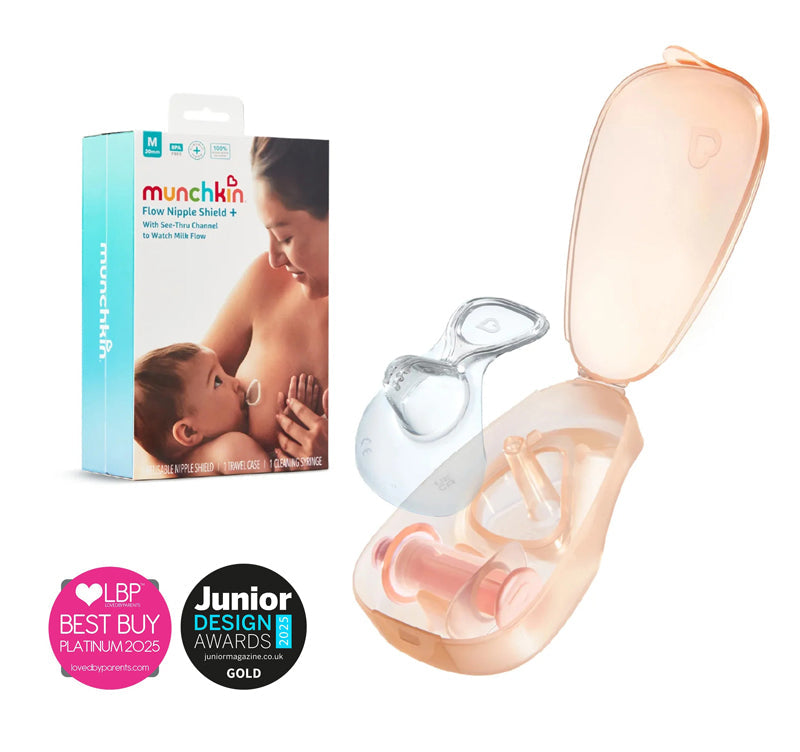 Munchkin Flow Nipple Shield 24mm + Kit Baby Products Wholesaler