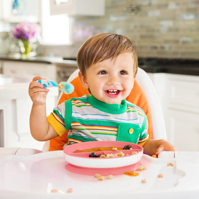 Munchkin Suction Plate Pink 2Pk Baby Products Wholesaler