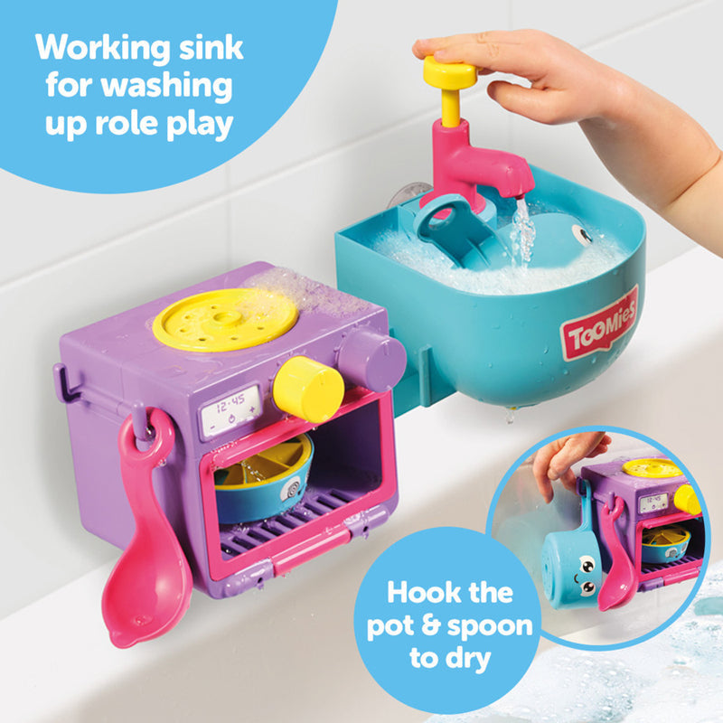 Tomy Toomies Bubble & Bake Bathtime Kitchen Baby Products Wholesaler