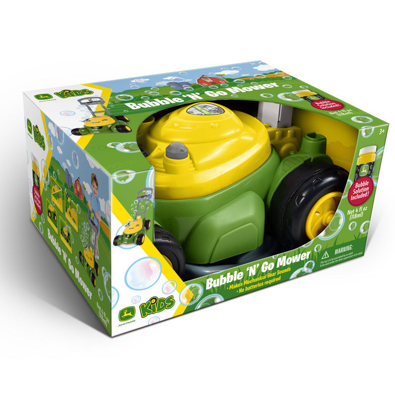 Tomy John Deere Bubble Mower with 4oz Bottle Baby Products Wholesaler