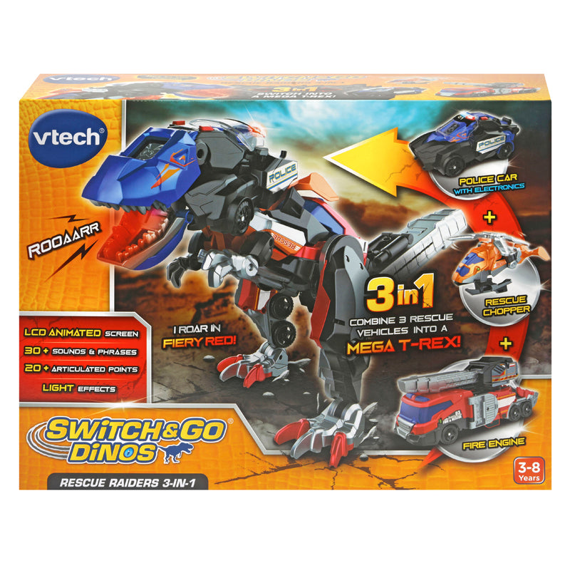VTech Switch & Go Dinos® Rescue Raiders 3-in-1 Baby Products Wholesaler