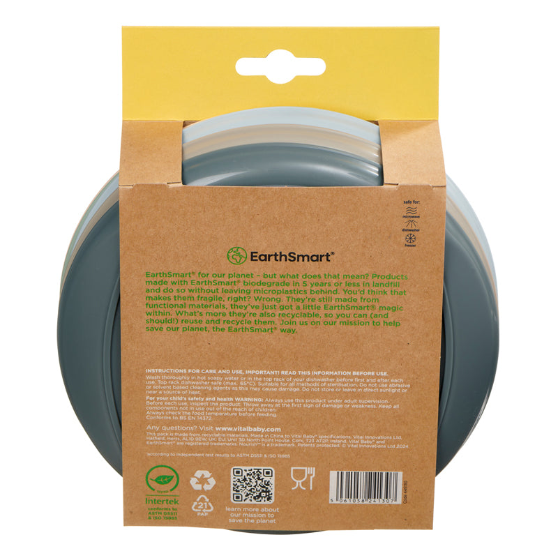 Vital Baby Nourish Perfectly Simple Plates 5Pk Baby Products Wholesaler
