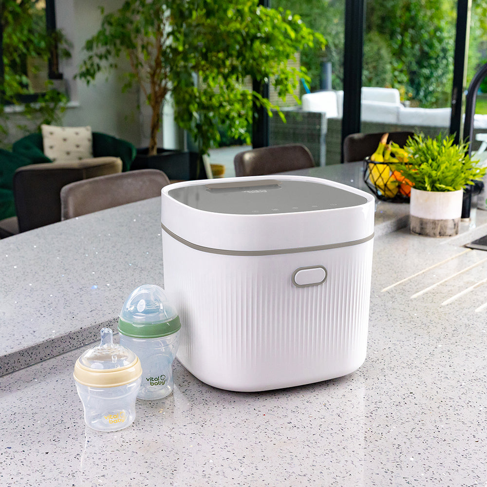 Vital Baby Nurture Advanced Pro UV Steriliser & Dryer Arctic White Baby Products Wholesaler