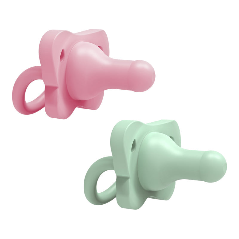 Dr Brown's Happypaci Silicone One-Piece Soother Pink 0-6m 2Pk Baby Products Wholesaler