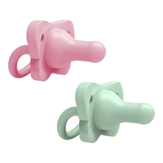 Dr Brown's Happypaci Silicone One-Piece Soother Pink 0-6m 2Pk Baby Products Wholesaler
