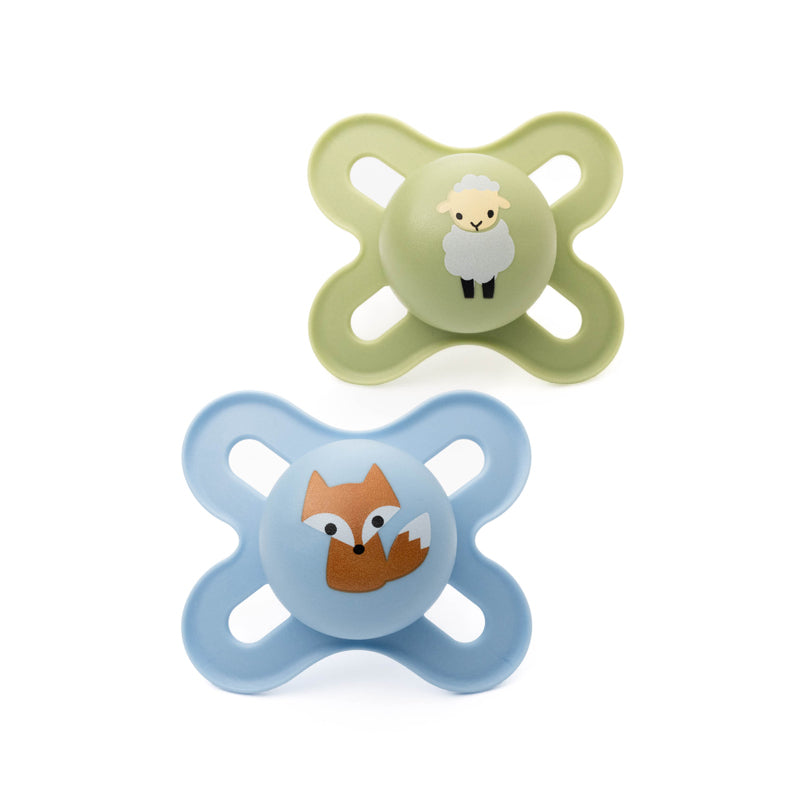 MAM Start Soother Blue Design 0-2m 2Pk Baby Products Wholesaler