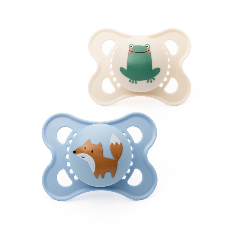 MAM Original Soother Blue Design 0-6m 2Pk Baby Products Wholesaler