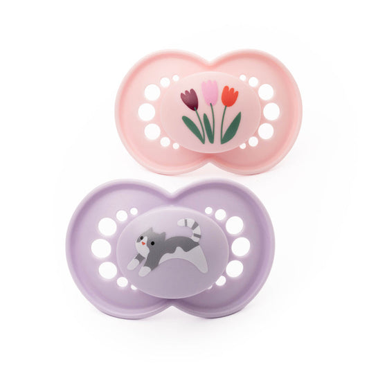 MAM Original Soother Pink Design 18-36m 2Pk Baby Products Wholesaler