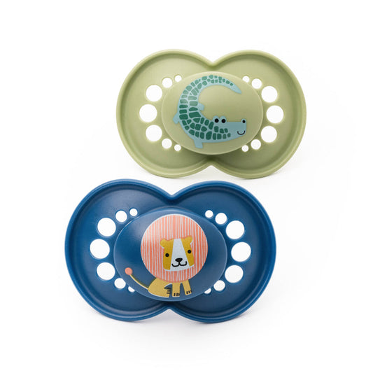MAM Original Soother Blue Cute 18-36m 2Pk Baby Products Wholesaler