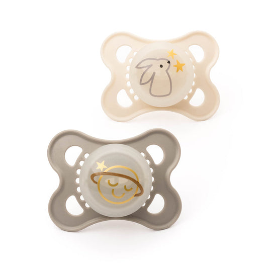 MAM Night Soother Unisex Astro 6-18m 2Pk Baby Products Wholesaler