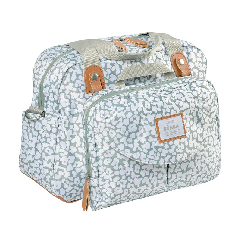 Béaba Geneva II Changing Bag Grey Blossom Baby Products Wholesaler