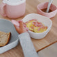 Béaba Set of 3 Silicone Bowls (Velvet grey/Cotton/Dusty rose) Baby Products Wholesaler