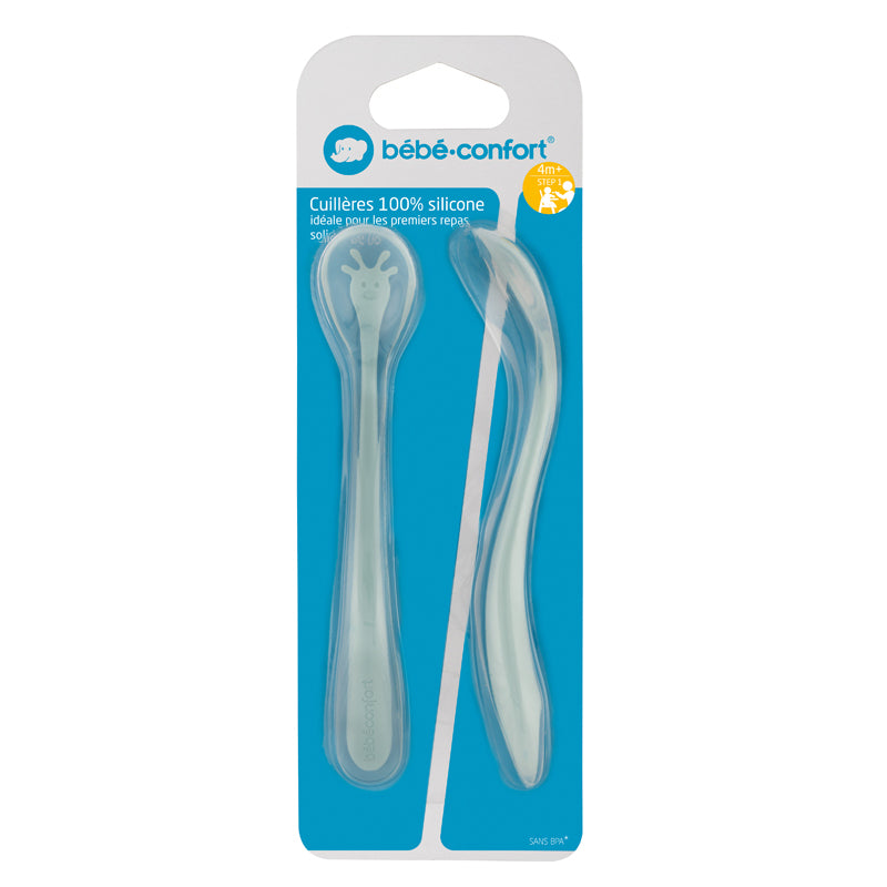 Bébéconfort Soft Silicone Spoons 2Pk Baby Products Wholesaler