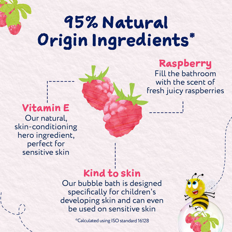 Child's Farm Bubble Bath Raspberry 500ml Baby Products Wholesaler