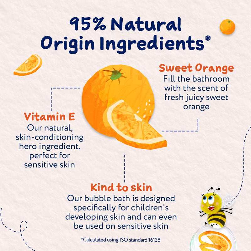 Child's Farm Bubble Bath Sweet Orange 500ml Baby Products Wholesaler