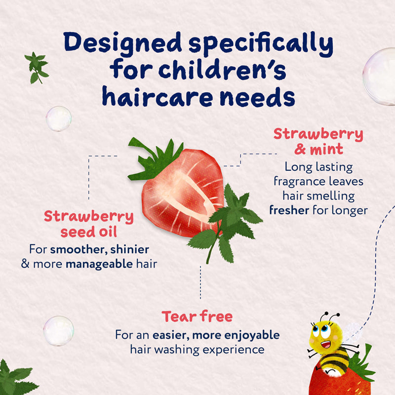 Child's Farm Strawberry & Mint Shampoo 250ml Baby Products Wholesaler
