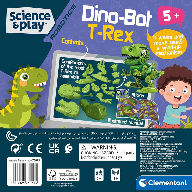 Clementoni Dino Bot T-rex Baby Products Wholesaler