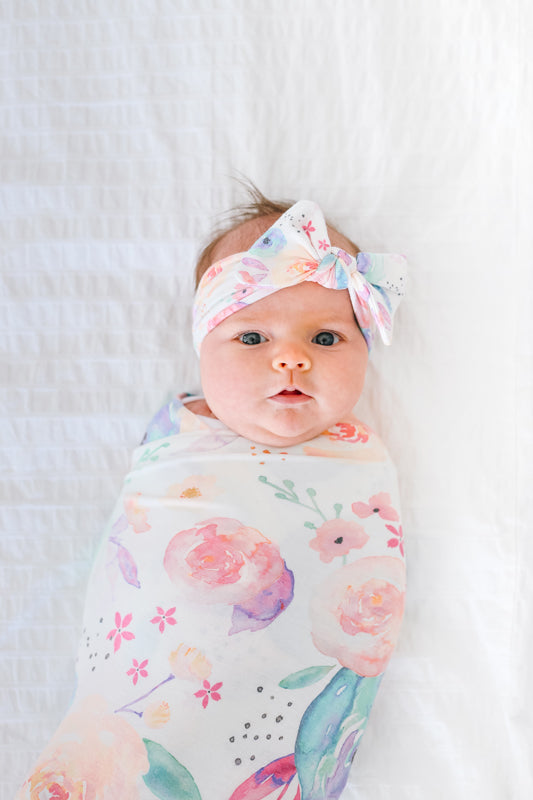 Copper Pearl Knit Headband Bloom Baby Products Wholesaler