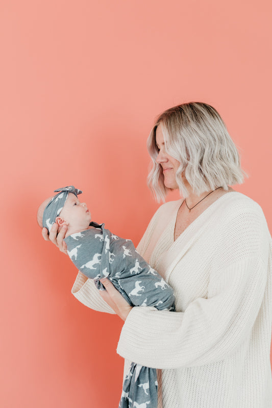 Copper Pearl Knitted Swaddle Blanket Colt Baby Products Wholesaler
