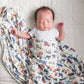 Copper Pearl Knitted Swaddle Blanket Diesel Baby Products Wholesaler