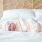 Copper Pearl Knitted Swaddle Blanket Enchanted Baby Products Wholesaler