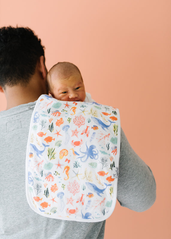 Copper Pearl Premium Burp Cloths Nautical 3Pk Baby Products Wholesaler