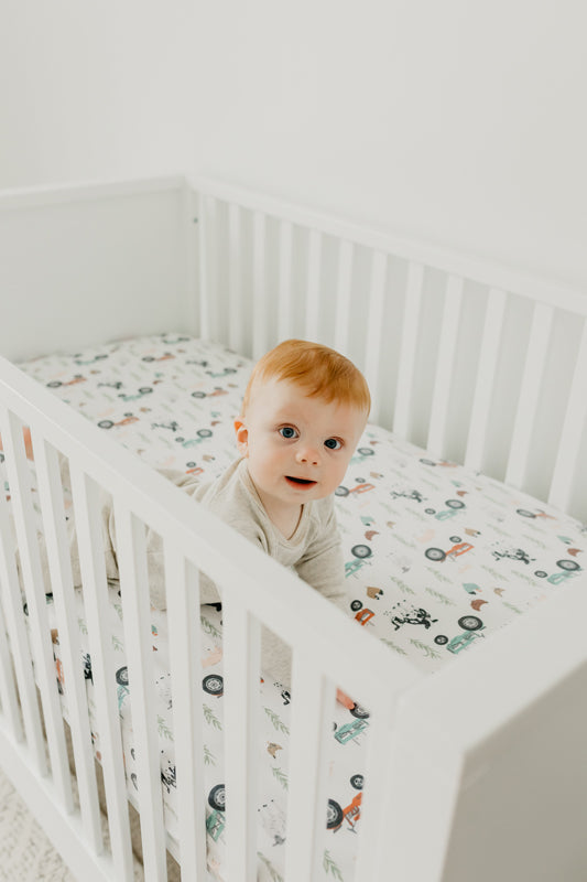 Copper Pearl Premium Elasticised Cot Sheet Jo Baby Products Wholesaler