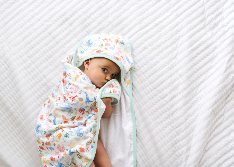 Copper Pearl Premium Knit Hooded Towel Nautical Baby Products Wholesaler