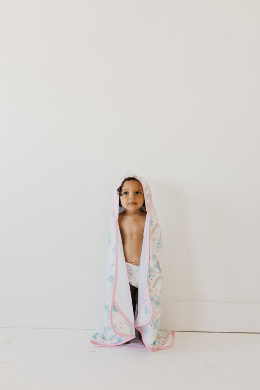 Copper Pearl Premium Knit Hooded Towel Whimsy Baby Products Wholesaler