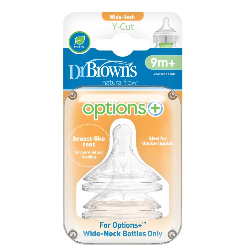 Dr. Brown's Options+ Teat Y Cut 2Pk Baby Products Wholesaler