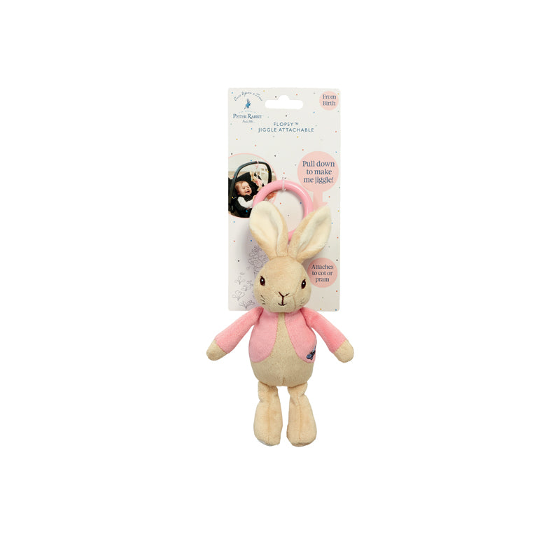 Flopsy Bunny Jiggle Attachable Toy 21cm Baby Products Wholesaler