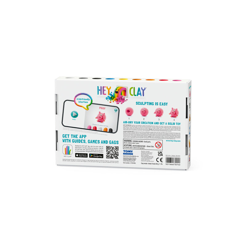 Hey Clay Animals Medium Set Baby Products Wholesaler