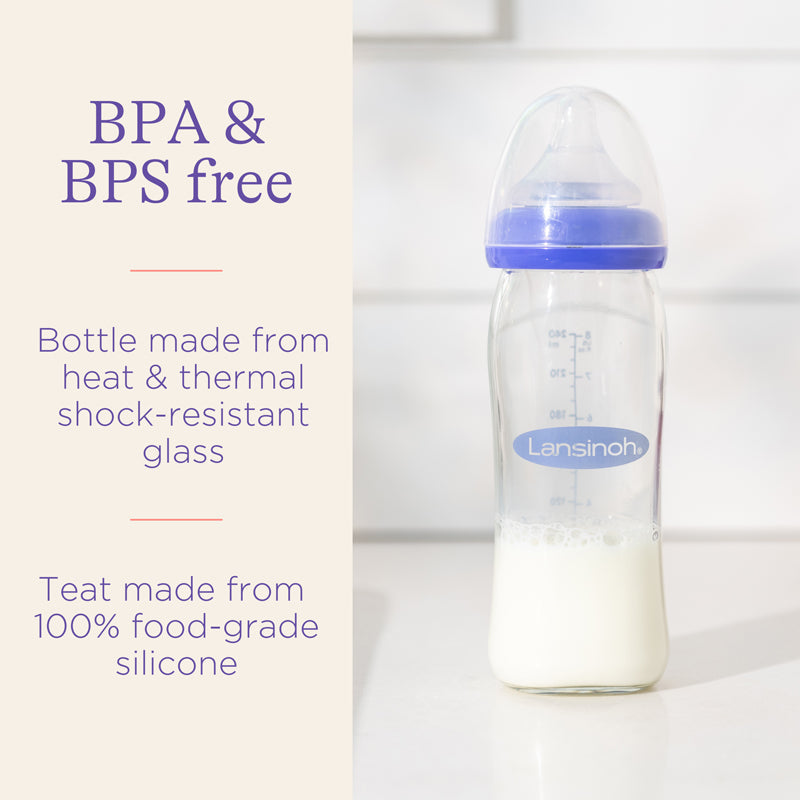 Lansinoh Glass Feeding Bottle 240ml Baby Products Wholesaler