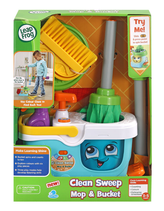 Leap Frog Clean Sweep Mop & Bucket Baby Products Wholesaler