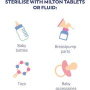 Milton Baby Bottle Steriliser Cold Water Travel Portable Container BPA Free Deal For Any Occasion