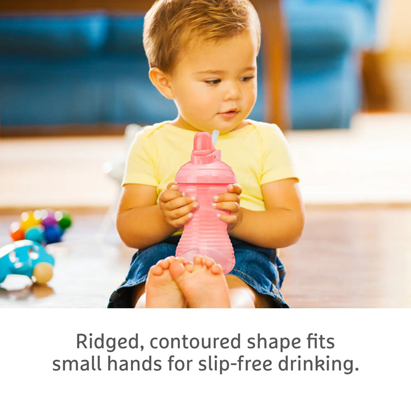 Munchkin Mighty Grip Straw Cup Pink & Green 10Oz 3pk Baby Products Wholesaler