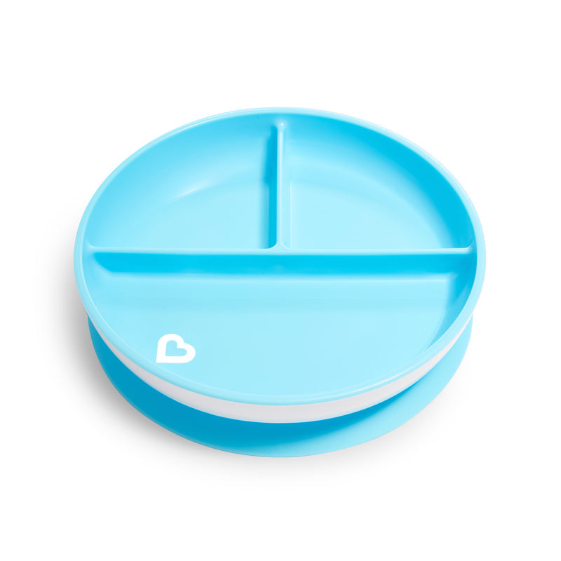 Munchkin Suction Plate Blue 2Pk Baby Products Wholesaler
