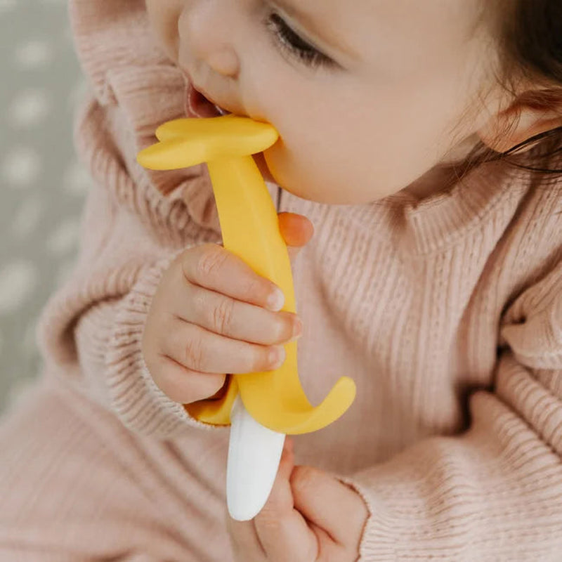 Nuby Banana Shaped Silicone Teether Baby Products Wholesaler