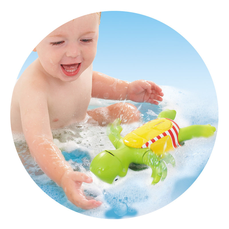 Tomy Toomies Bath Toy Swim and Sing Turtle Baby Products Wholesaler