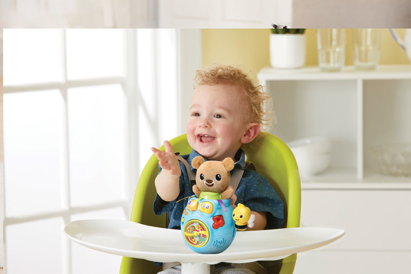 VTech Peekaboo Bear Baby Interactive Musical Toy Sensory Songs Plush Gift KidsGo Baby Products Wholesaler