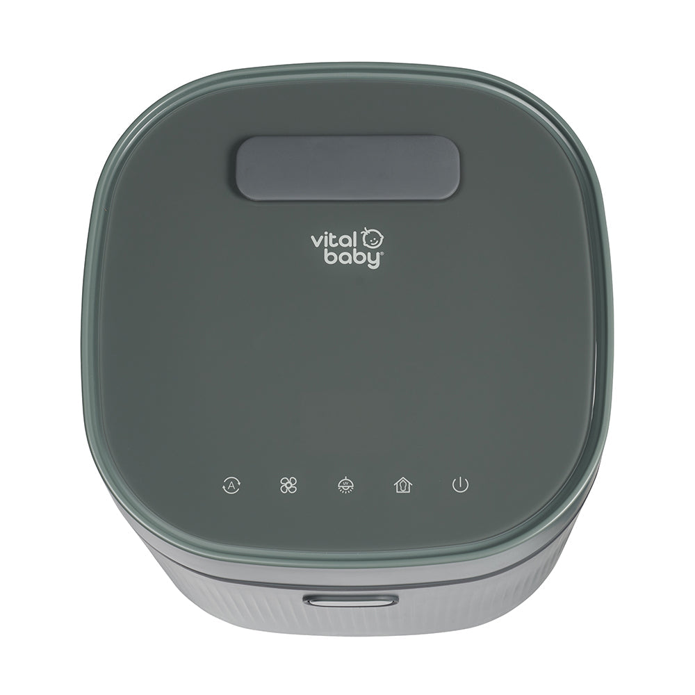 Vital Baby Nurture Advanced Pro UV Steriliser & Dryer Olive Green Baby Products Wholesaler