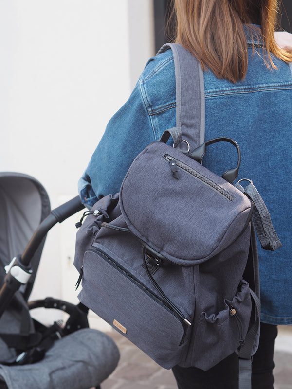 Béaba Vancouver Backpack Changing Bag Dark Grey Baby Products Wholesaler