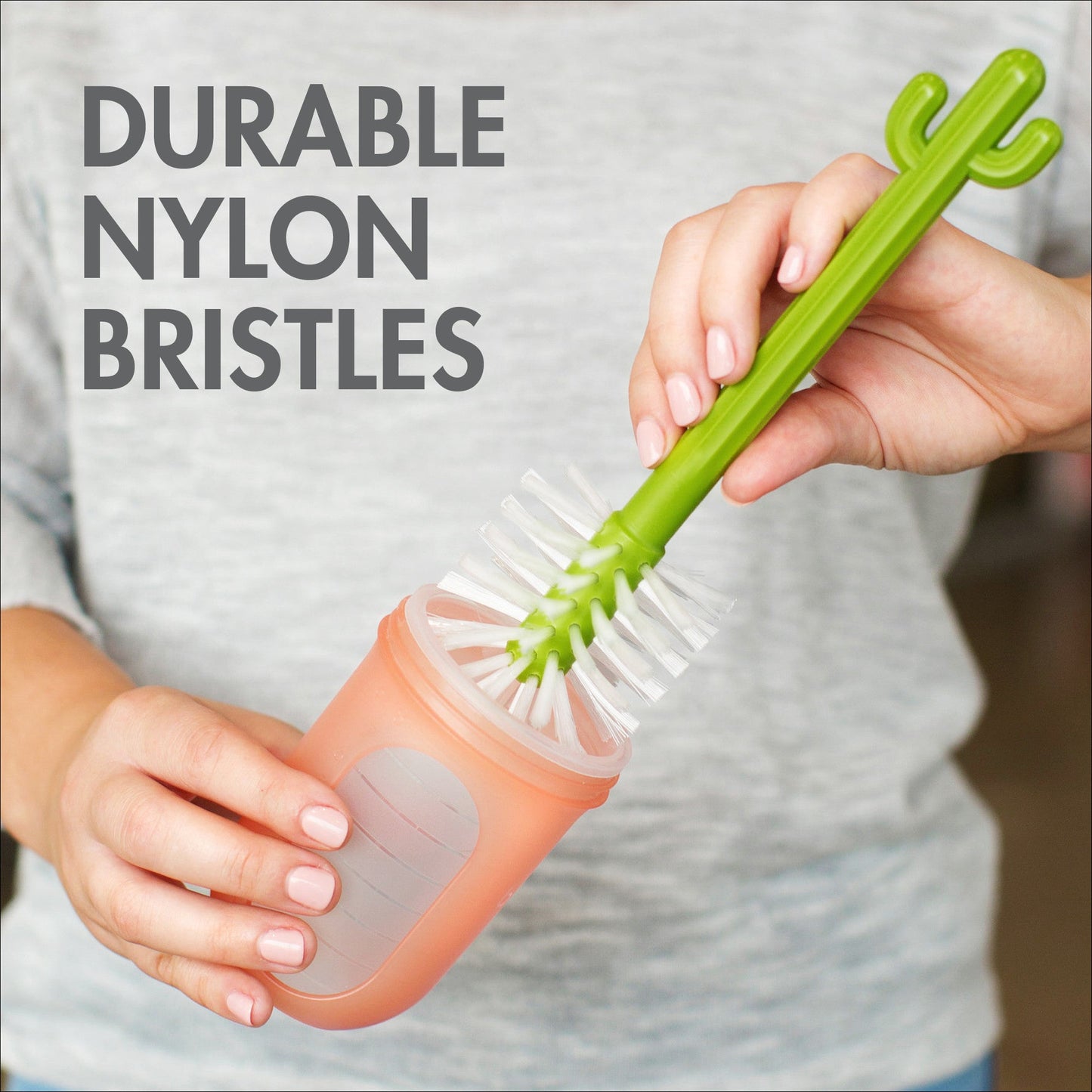 Boon CACTI Bottle Cleaning Brush Set Baby Products Wholesaler