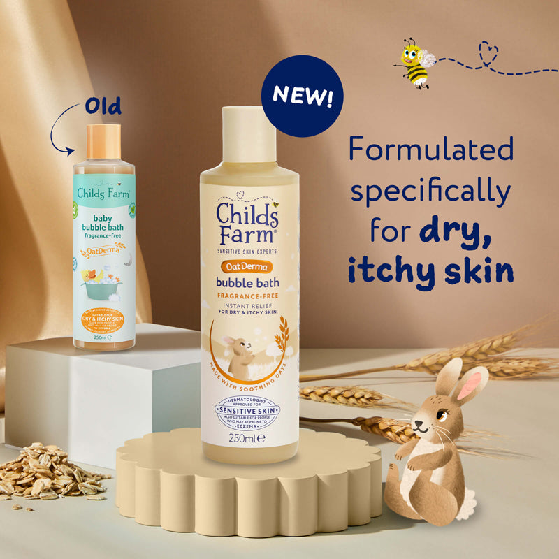 Child's Farm OatDerma Bubble Bath 250ml Baby Products Wholesaler