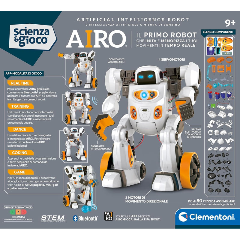 Clementoni Science Museum AiRo Artificial Intelligence Robot Baby Products Wholesaler