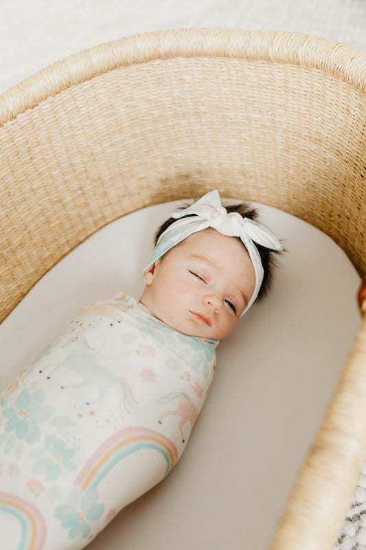 Copper Pearl Knit Headband Whimsy Baby Products Wholesaler