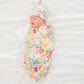 Copper Pearl Knitted Swaddle Blanket Lark Baby Products Wholesaler